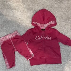 Cabelas tights and jacket